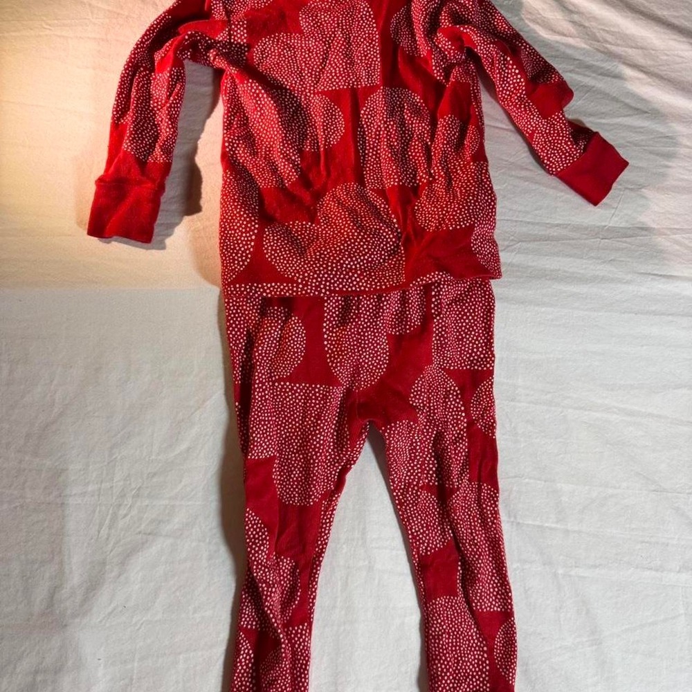 Carters Red Heart Pajama Set